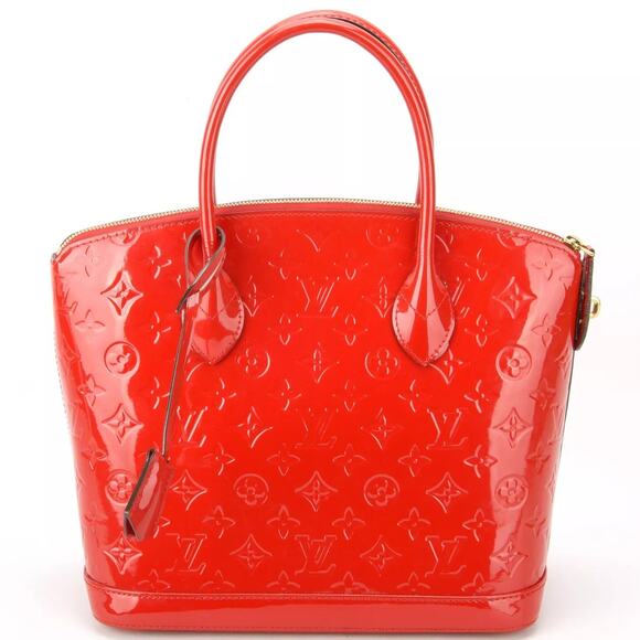 💎✨RARE FIND✨💎  Authentic Louis Vuitton Vernis Lockit MM Handbag - Picture 1 of 6